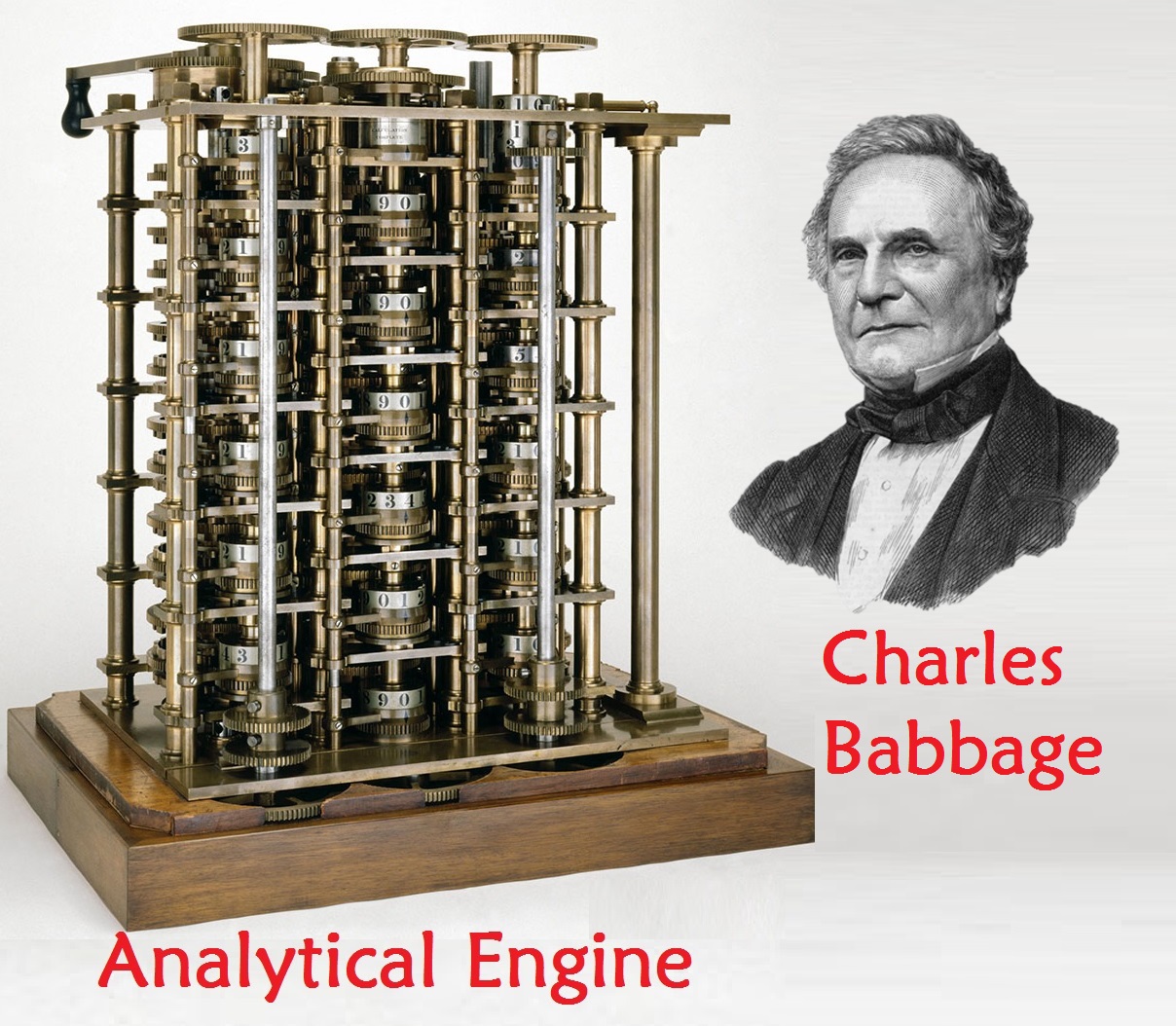 Victorian-era mechanical computing gears