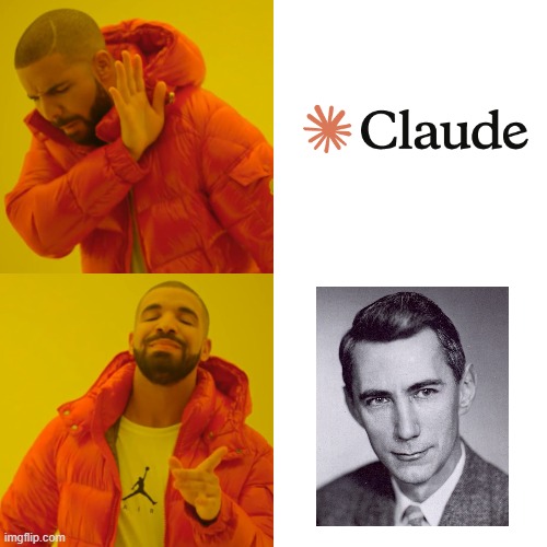 When Information Learned to Think